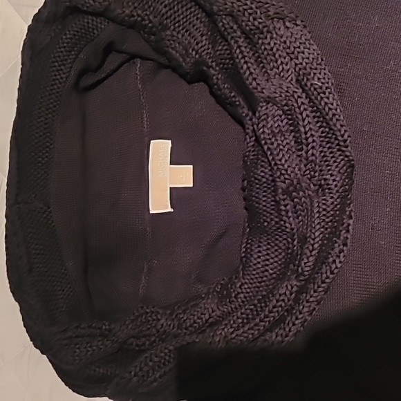 Michael Kors Large Black Cowl Nexk Sweater - Picture 7 of 7